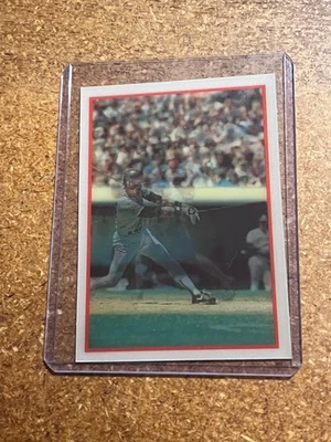 1987 Sportflics Baseball # 128 Dwight Evans - Image 1 of 2