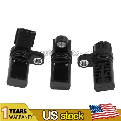 Sensor de posición del cigüeñal del árbol de levas L+R 3 piezas para Nissan Pathfinder 2005-2012 Foto 1 de 4