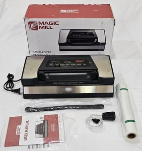 Máquina selladora al vacío Magic Mill - Bloqueo de mango - Ajustes de humedad húmeda y seca - Imagen 1 de 12