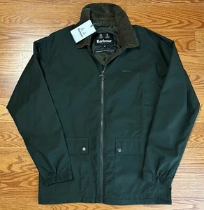 NWT! Mens Barbour Domus Waterproof Jacket Sage Green Medium $325 SOLD OUT! - Picture 1 of 8