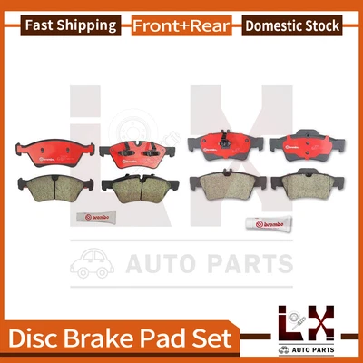 Pastilla de freno delantera trasera Brembo 8 para Mercedes-Benz E350 2006-2009 Foto 1 de 4