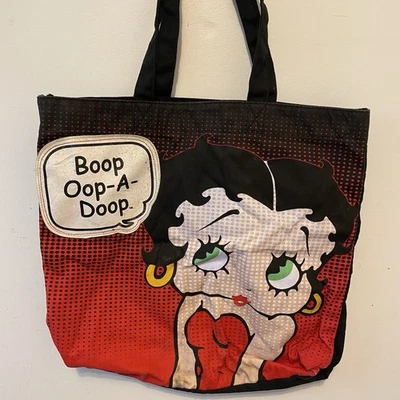 Bolso de Hombro Betty Boop Boop Oop-A-Doop Y2K 2010 Viaje Playa Bolsa Colección Foto 1 de 4