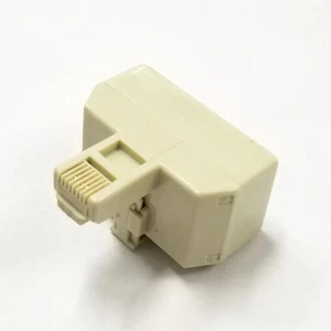 Philmore TEC298 8 Conductor RJ45, Single Male to Dual Female Modular Adapter - Picture 1 of 1