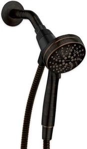 Moen  26100BRB Engage 6-Settings Mediterranean Bronze Handheld Shower Head - Picture 1 of 5