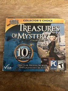 Treasures Of Mystery 10 Games Pc DVD-ROM Teen - Picture 1 of 5