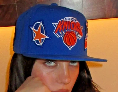 Gorra Billie Eilish x KNICKS x Mitchell & Ness Snapback ¡NUEVA/NUEVA CON ETIQUETAS!! Foto 1 de 4