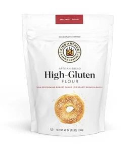 High Gluten Flour, Contains Wheat Flour (wheat flour, malted barley flour) Hi... - Picture 1 of 5