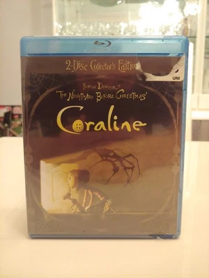 Coraline 2009 2 диска Blu Ray набор коллекционное издание совершенно новый читать описание  - Изображение 1 из 3
