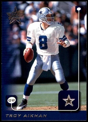 Troy Aikman 1999 Leaf Rookies & Stars #56 Cowboys NFL READ FREE SHIP - Image 1 of 2