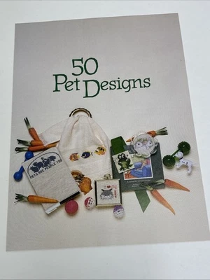 50 Pet Designs Cross Stitch Pattern Pages From Book - Image 1 of 4