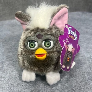 Big Good Furby Buddies 4" Tiger Electorics 1999 no electrónico gris - Imagen 1 de 12