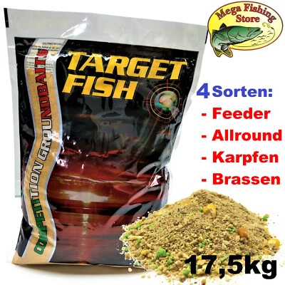 Mosella Target Grundfutter - 17,5kg - Allround Angelfutter Feeder Karpfen Futter - Bild 1 von 2