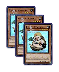 Yugioh! Rescue Hedgehog ROTA-EN097 (SR) 1st Ed 3x - Picture 1 of 1
