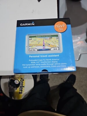 Garmin nuvi 750 Bundle North America GPS 4.3" Touchscreen FM Vintage 2008 - Image 1 of 4