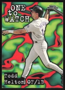 1998 Sports Illustrated One To Watch Todd Helton #156 Colorado Rockies - Picture 1 of 2