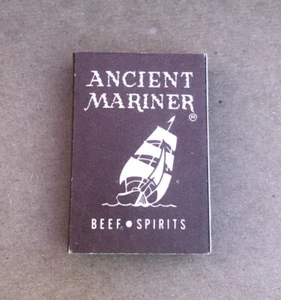 Vintage "ANCIENT MARINER" Santa Ana  Match Box - Picture 1 of 5