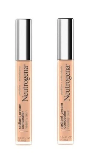 Neutrogena Healthy Skin Radiant Cream Concealer BRULEE 01 Light Medium⭐ LOT OF 2 - Image 1 of 1