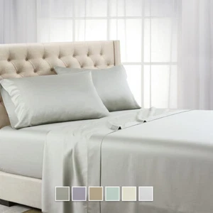 Ultra Soft 600 Fadenzahl 100 % Tencel Bettlaken Eukalyptus Lyocell Laken Set - Bild 1 von 13