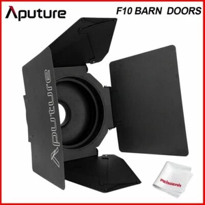 Aputure F10 Barndoors 10" For F10 Fresnel Lens LS 600d Pro 300D II 300X 120d II - Picture 1 of 5