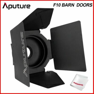 Aputure F10 Barndoors 10" For F10 Fresnel Lens LS 600d Pro 300D II 300X 120d II - Image 1 of 4