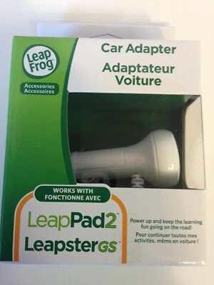 Adaptador de coche LeapFrog funciona con LeapPad 2 o Leapster GS modelo: 690-11291 Foto 1 de 4
