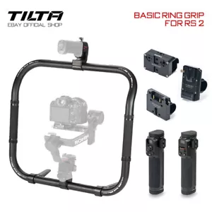 Tilta Basic Ring Grip Gimbal Handle Cam Holder Power Battery Plates For DJI RS3 - Picture 1 of 20