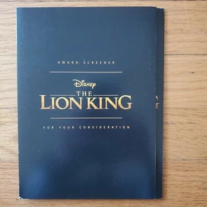 The Lion King DVD For Your Consideration FYC Screener Donald Glover Rogen Disney - Picture 1 of 6