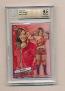 2015 BBM True Heart #44 Sareee NXT WWE BGS 9.5 - Picture 1 of 2