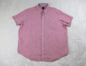 Tailorbyrd Shirt Mens 2XL XXL Red Button Up Golf Golfing Outdoor Casual* - Picture 1 of 13