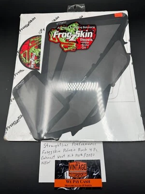 Kit de ventilación de escape Straightline Performance Polaris Rush 4 piezas piel de rana PN # F0080 Foto 1 de 4