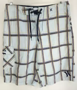 Bañador Hurley Board Shorts para hombre 32? Cuadros multicolores - Imagen 1 de 13
