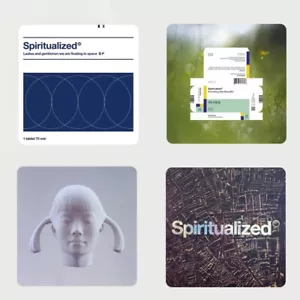 Spiritualized 4 Coaster Set Psych Rock Shoegaze Floating In Space Spacemen 3 - Foto 1 di 12