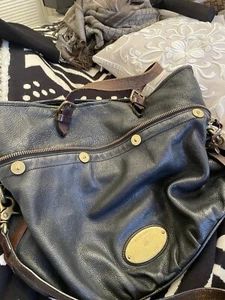 mulberry Mitzy Hobo cross body bag black - Picture 1 of 7