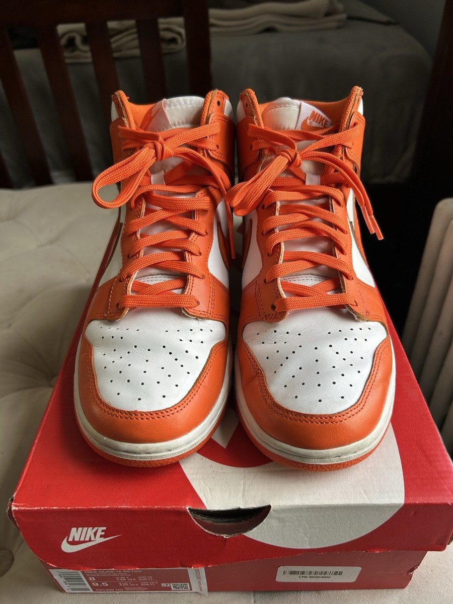 Nike Dunk SP 2021 High Syracuse for Sale | Authenticity Nike Dunk SP 2021 High Syracuse for Sale | Authenticity