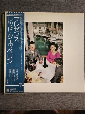 LED Zeppelin Presence Vinyl LP Japanese Import P-10160N 1976 Pressing - Imagem 1 de 4