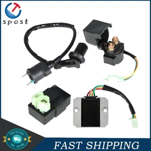 ATV Ignition Coil CDI Relay Regulator Fit For 125 150cc GY6 Go Kart Electric Set - Picture 1 of 8