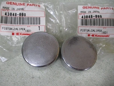 Pistones pinza trasera originales Kawasaki Z1000 A1-A3 1977-1979 43048-008 NOS Foto 1 de 4