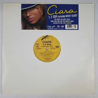 Ciara - 1, 2 Step 12" Record 2004 Featuring Missy Elliott LaFace R&B 33RPM - Image 1 of 2