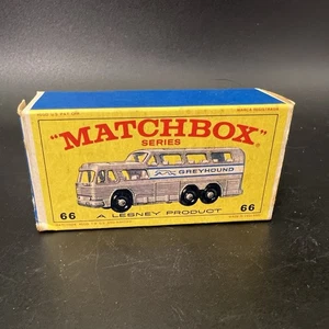 Matchbox Lesney #66 Greyhound Coach Bus NUR BOX - OHNE Bus - Bild 1 von 9