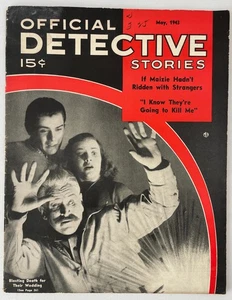 Official Detective Stories Magazine, May 1943, Vintage True Crime Stories, Touhy - Picture 1 of 4