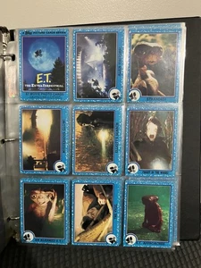 TOPPS 1982 E.T. THE EXTRA-TERRESTRIAL COMPLETE 87-TRADING CARD Set + STICKERS - Picture 1 of 15