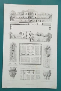 CROACIA Ragusa Villa Gruz & Bonda Hogar de la Princesa Tarakanova - 2x 1894 Impresiones - Imagen 1 de 3