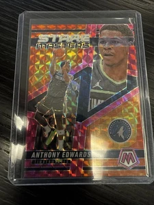 Anthony Edwards 2024-25 Panini Mosaic Stare Masters Prizm /149 #10 Timberwolves - Picture 1 of 3