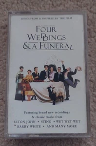 "Four weddings and a funeral" Movie Music Soundtrack cassette 1994 - Picture 1 of 4