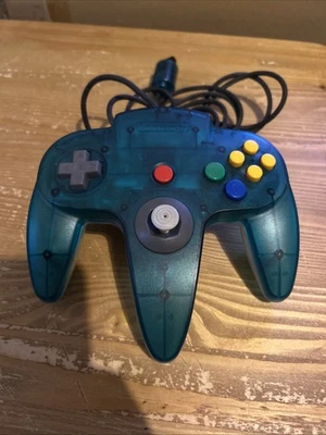 Manette Pad Controller Nintendo 64 N64 Officiel NUS-005 Fonctionnel - Photo 1/4