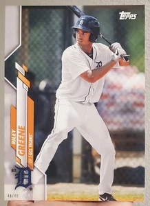 RILEY GREENE 2020 Topps Pro Debut JUMBO SP 5x7 RC Photo Variation #/49 TIGERS - Picture 1 of 1