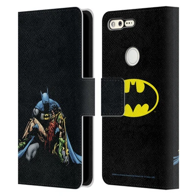 BATMAN DC COMICS FAMOUS COMIC BOOK COVERS LEATHER BOOK CASE FOR GOOGLE PHONES - Image 1 of 4