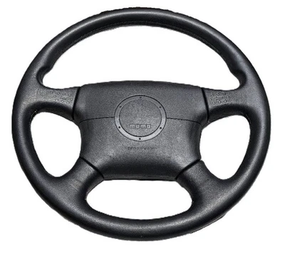 MAZDA RX-7 FC3S Genuine Option MOMO Leather Steering Wheel 375mm Mazdaspeed JDM - Imagem 1 de 4