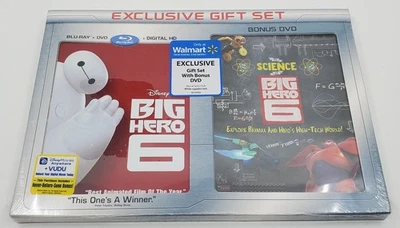 Big Hero 6 Blu-Ray Walmart Exclusive + Bonus DVD *NEW SEALED - Image 1 of 4