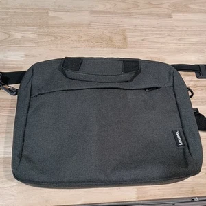 Lenovo Borsa Laptop Messenger Borsa a Tracolla Valigetta Lavoro Viaggio Grigio 15 Pollici - Foto 1 di 2